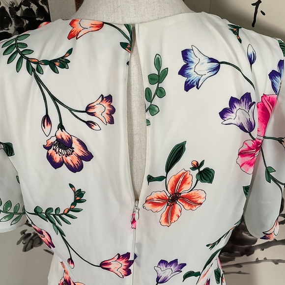 Express Flutter sleeve Dress - Picture 4 of 5